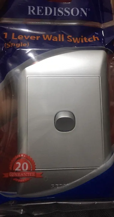 Supplier catalogue silver wall switch